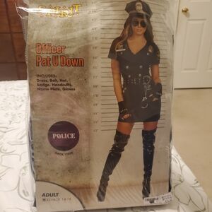 Spirit Officer Costume with Black and Silver Accents